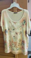 Sommerliches Shirt mit Seidenprint in Pastell Gr. S Bayern - Pfarrkirchen Vorschau