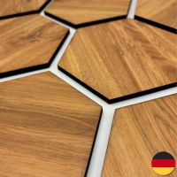 Wandpaneele Sechsech Hexagon Akustikpaneel Wanddeko Handmade NEU Thüringen - Saalfeld (Saale) Vorschau