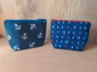 Handarbeit Kosmetik Tasche Utensilien Maritim Sachsen-Anhalt - Wülknitz Vorschau