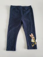 DUNKELBLAUE LEGGINGS FÜR MÄDCHEN MIT MINNIE MOUSE GR.86 DISNEY BA Hessen - Offenbach Vorschau