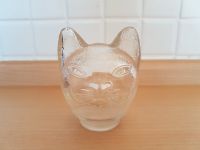 Süßer Vintage Glas Katzenkopf als Deckel Flensburg - Mürwik Vorschau
