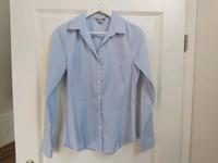 Bluse Business Gr. 40 in Blau weiß gestreift von H&M Hamburg-Mitte - Hamburg Billstedt   Vorschau