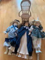 Porzellan Puppen Set mit Korb Rheinland-Pfalz - Germersheim Vorschau