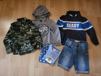 Jungen Paket, Gr.128, Shirts, Hemd, kurze Hose, Schlafanzug, TOP! Thüringen - Gehren Vorschau