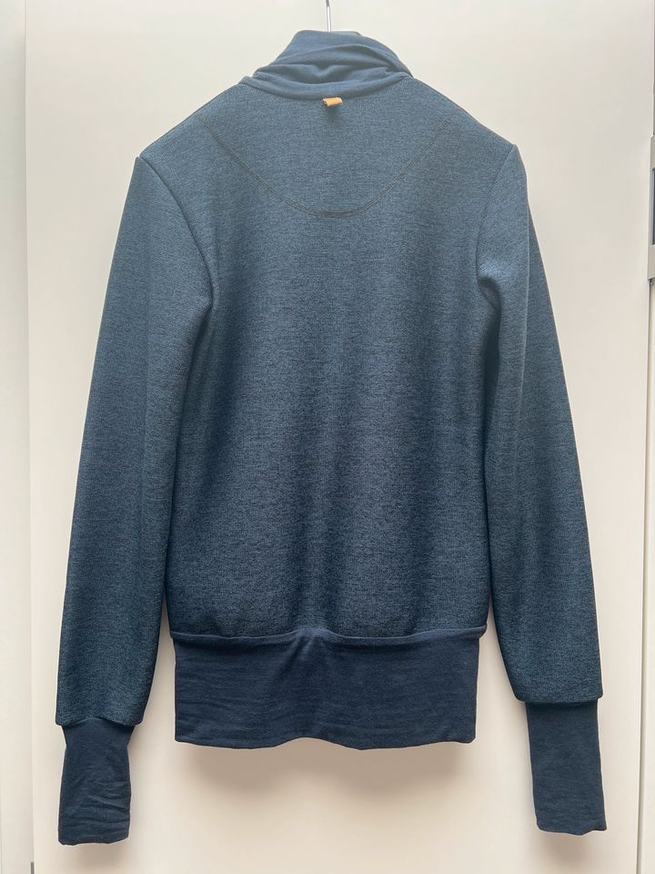 Finside Strick Fleece Jacke EVJE, blau, Größe 34 in Potsdam