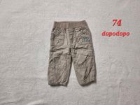 Junge Baby 74 Hose Joggers Schlupfhose beige Naturtöne dopodopo Nordrhein-Westfalen - Paderborn Vorschau