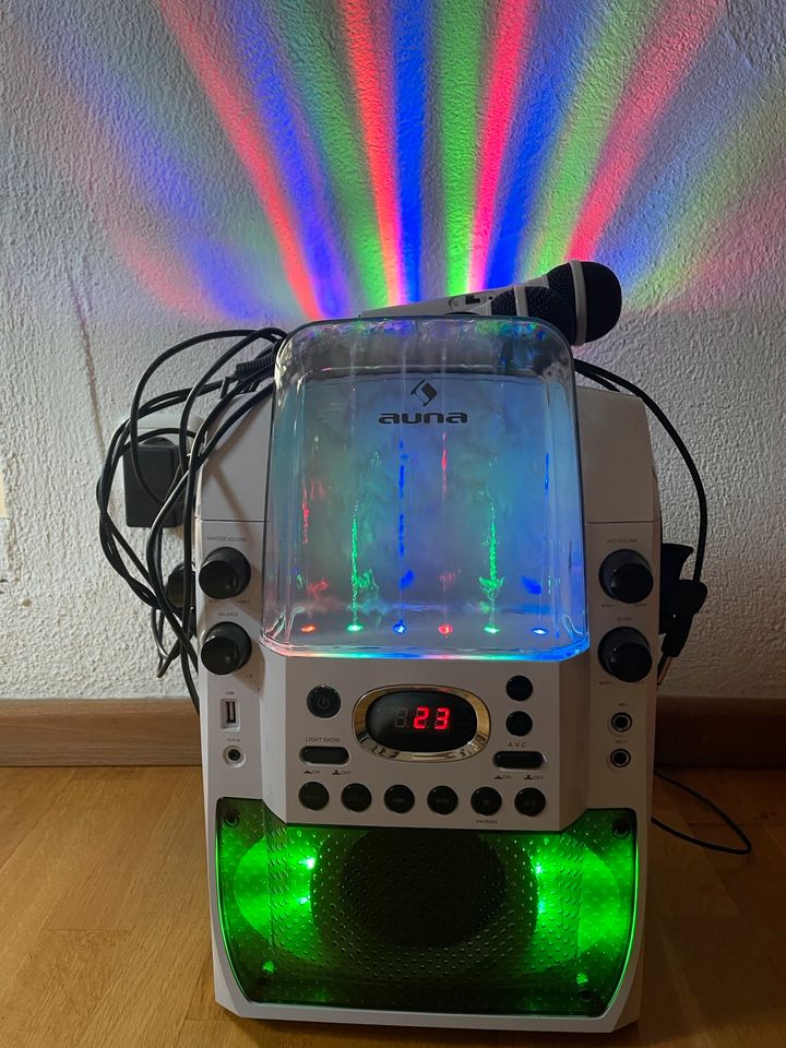 Auna Karaoke Maschine cd Bluetooth USB in Göcklingen