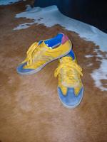 Geox Sneaker Gr. 39, blau gelb, vintage Bayern - Amorbach Vorschau