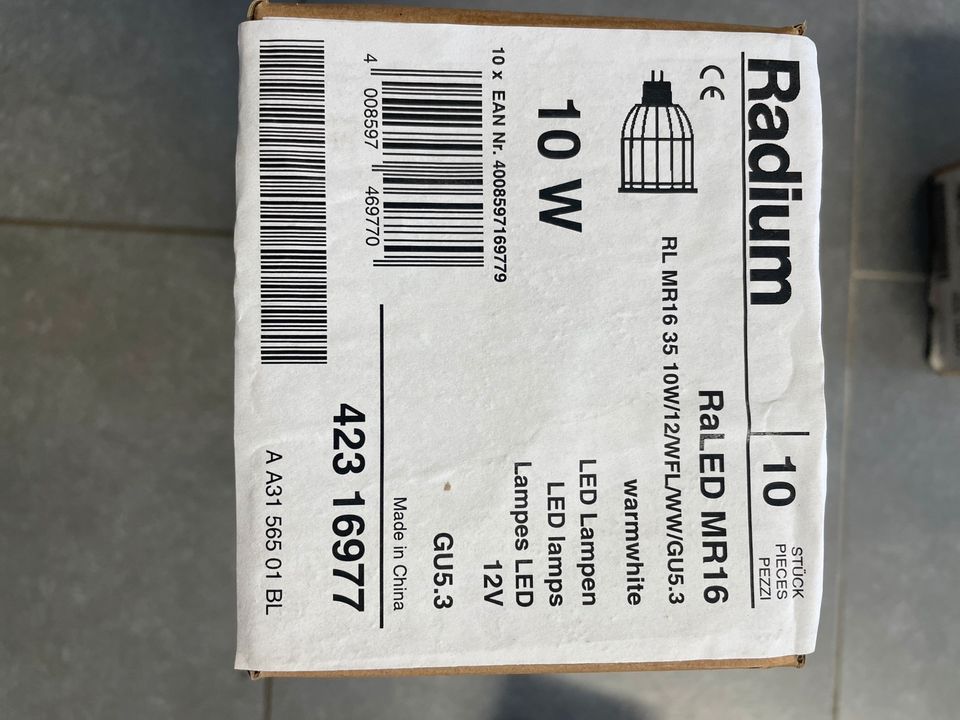 Radium RaLED MR16 35/10W GU5.3 in Bergneustadt