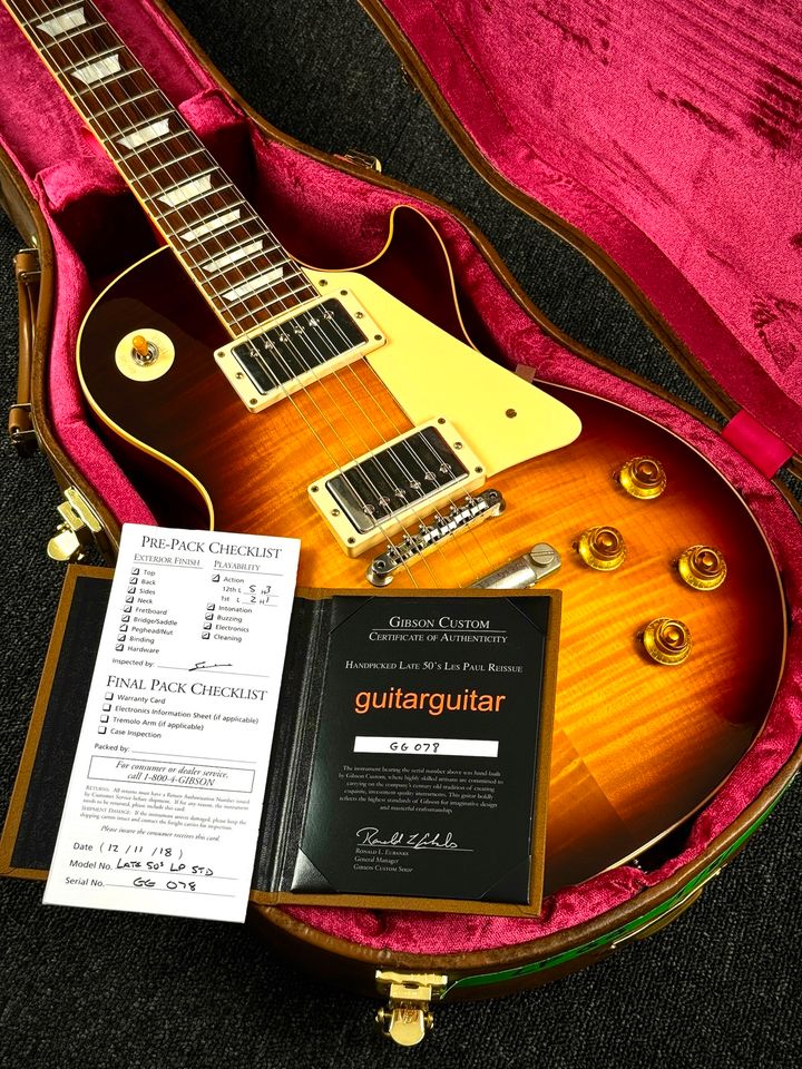 2019 Gibson Handpicked Late 50’s LP Faded Tobacco VOS M2M in Kiefersfelden