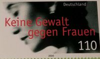 Keine Gewalt gegen Frauen Briefmarke von 2000 postfrisch 110 Pf Harburg - Hamburg Marmstorf Vorschau