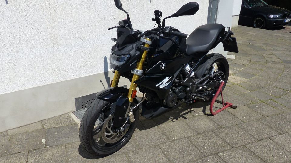 BMW G310R Bj.2022 1632 Km A2 LED Tagfahrlicht Scheckheft Garantie in Grevenbroich