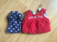 Baby-Set: 1 rotes Kleid und eine Treggins in Größe 74 Baden-Württemberg - Süßen Vorschau