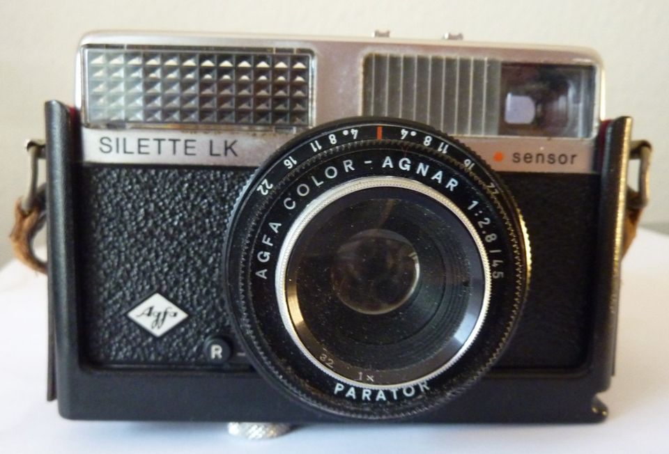 Fotoapparat Agfa Silette LK Sensor_Ledertasche_ohne Funktionsprüf in Köln