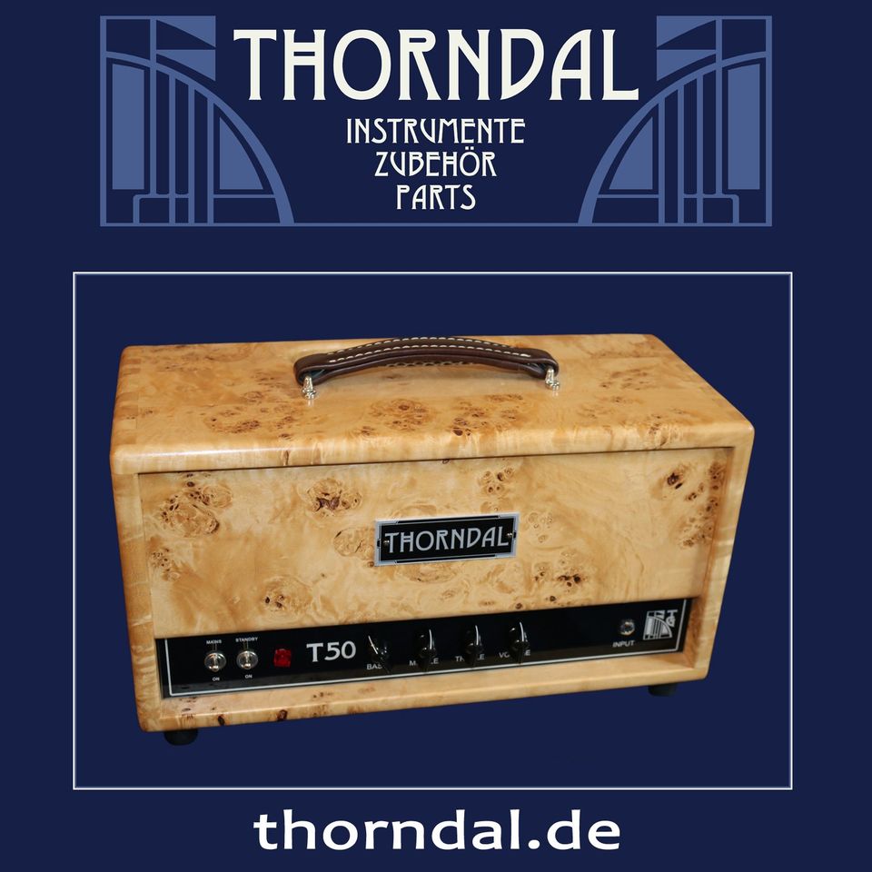 THORNDAL T 50 - der kompromisslose Amp Verstärker 50W Maserpappel in Bad Berneck i. Fichtelgebirge