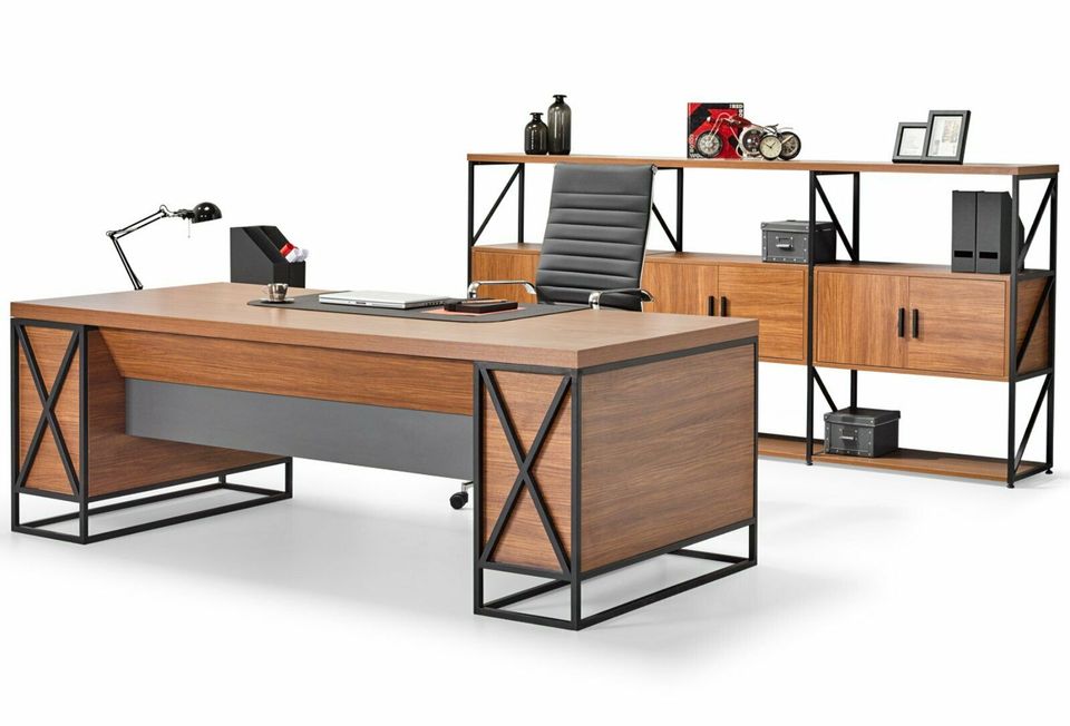 Nirvana Büromöbel Tisch Schrank Büro Komplett Set Möbel Preiswert in Glinde