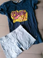 Neuw. KANZ GR. 128 KOMBI SET SHORTS LEGGINGS SHIRT T-SHIRT Wuppertal - Ronsdorf Vorschau