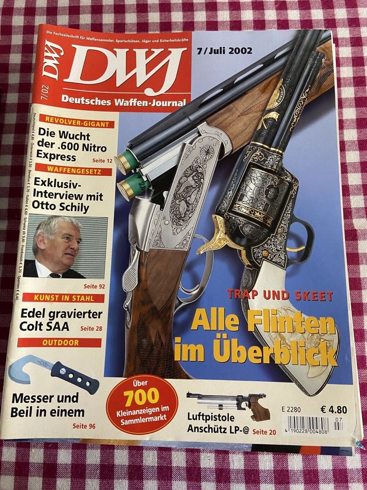 DWJ / Deutsches Waffen-Journal / 1999-2004 / 10 Stück / gebraucht in Warstein