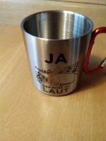 Tasse, Metall, doppelwandig, Tenorhorn, Karabiner, neu Bayern - Pettstadt Vorschau