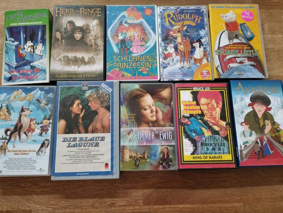 VHS Kassetten von Walt Disney und sonstige in Gifhorn