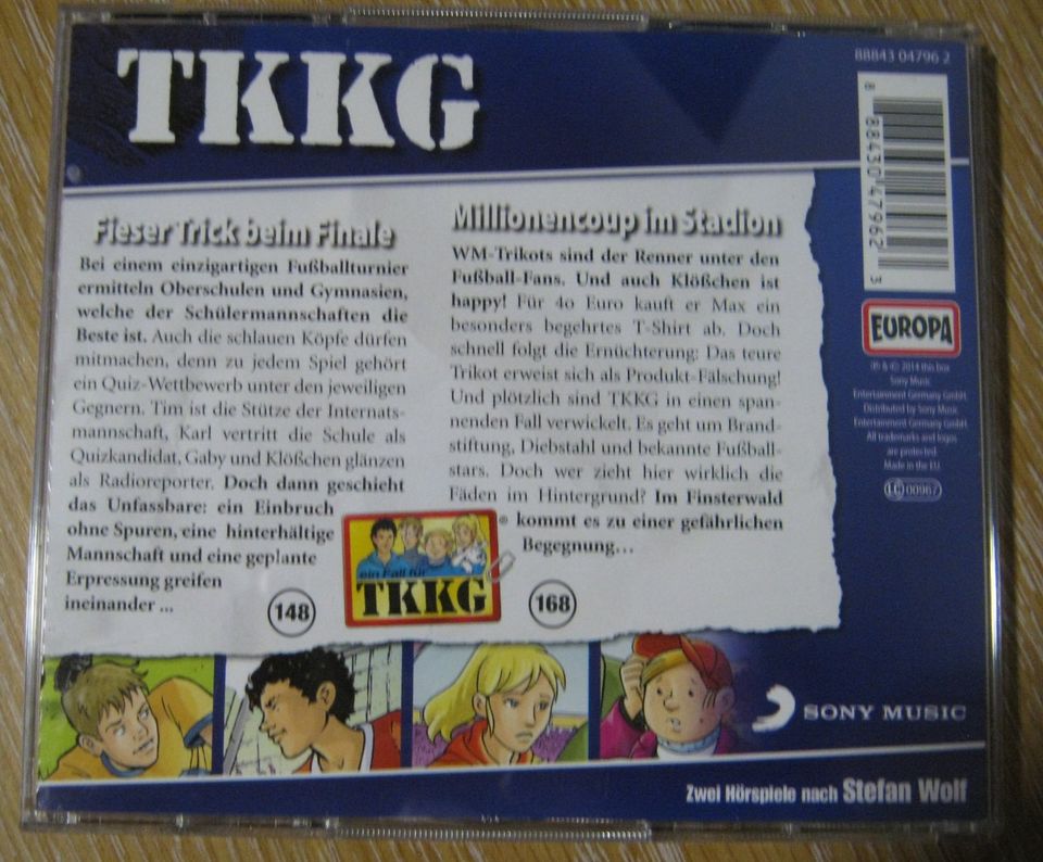 TKKG - Doppel-CD  -  Hörspiel  -  Hörbuch in Büren