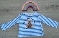 Langarmshirt mit Teddybär von H&M, Gr. 98/104 Bayern - Bayreuth Vorschau