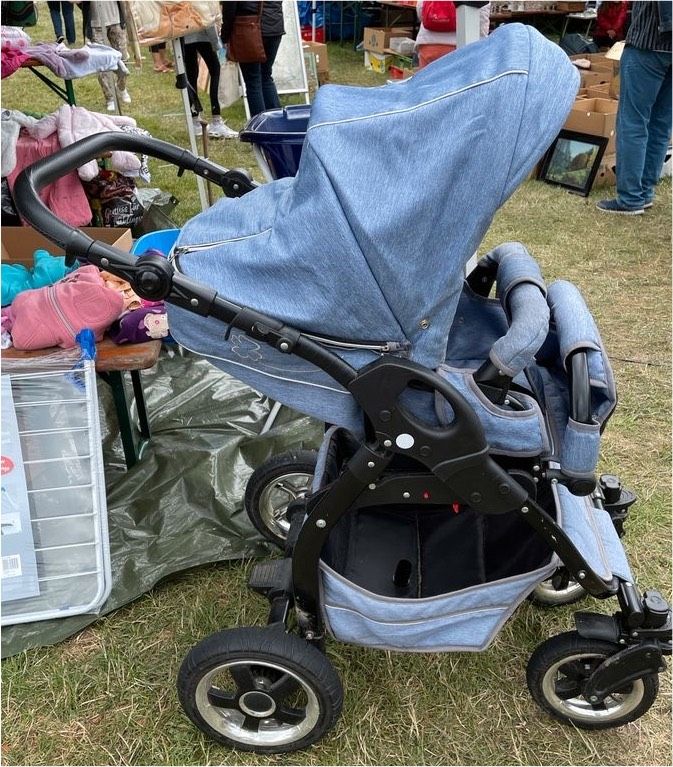 Kinderwagen Sportwagen Baby wagen blau in Zittau