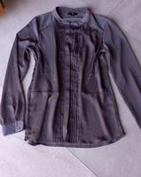 Bluse Blusenshirt Schlupfbluse S 36 38 grau Shirt Pullover Sachsen - Schöpstal Vorschau