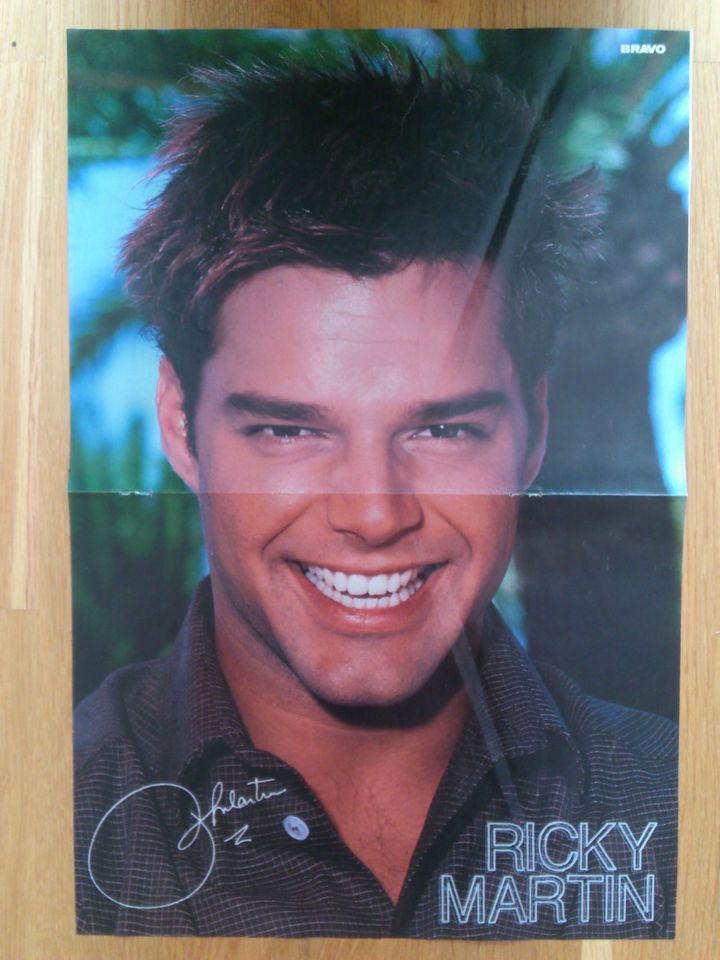 Ricky Martin Poster in Hannover