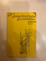 Kleines Wörterbuch der Architektur, Reclam Düsseldorf - Garath Vorschau