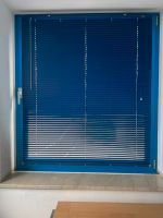 4x Blaue Aluminium-Jalousien 140 cm  Rollos ohne Bohren Bayern - Simbach Vorschau