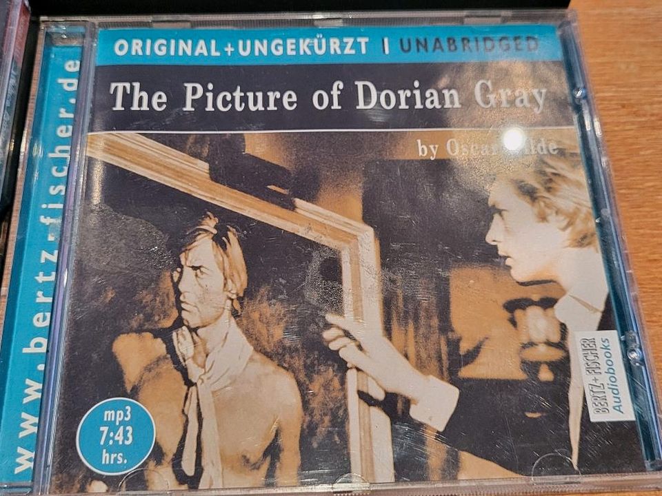 11CD Edgar Wallace. Das Bildnis des Dorian Gray,  4 CD geschenkt in Rathenow
