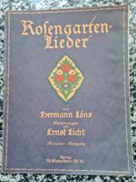 Rosengartenlieder von Hermann Löns, Klavierausgabe Thüringen - Großbrembach Vorschau