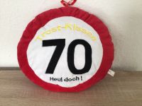 Trostkissen 70 rot- weiß Durchmesser 30 cm waschbar Essen - Huttrop Vorschau