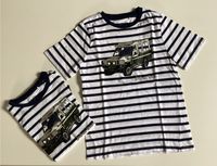 2x T-Shirt Gr 122 Topolino Geländewagen (Zwillinge) Hessen - Hammersbach Vorschau