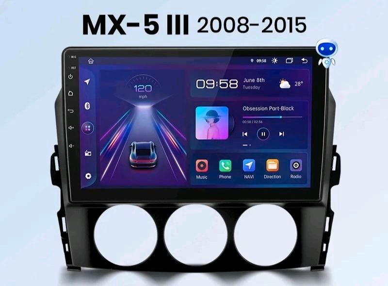 Android Autoradio Mazda MX5 2008-2015 Multimedia in Burghausen