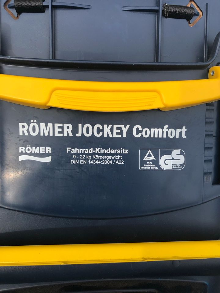 Römer Jockey comfort Kinder Fahrradsitz 9-22kg + Halterung in Odenthal