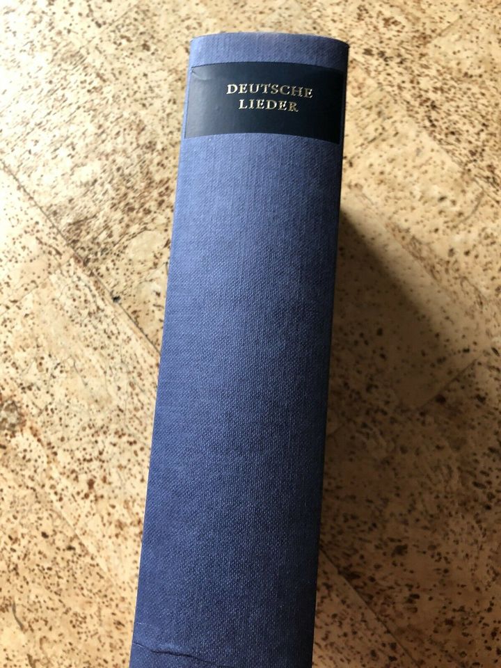 Liederbuch, Deutsche Lieder von Ernst Klusen, 1. Auflage 1980 in Ehningen