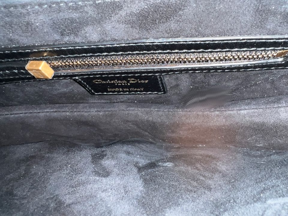 DIOR SADDLE BAG HANDTASCHE AUS KALBSLEDER MIT SCHULTERRIEMEN in Darmstadt