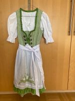 Wiesnkönig Midi Dirndl Gr 36 grün weiss kariert + Schürze + Bluse Sendling - Obersendling Vorschau