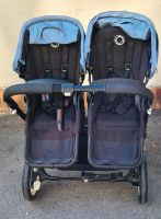 Bugaboo Donkey Duo, schwarz, blau, Sonnendach mit Lüftungsfenster Nordrhein-Westfalen - Iserlohn Vorschau