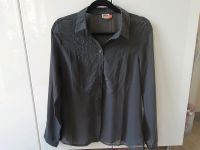 Only Bluse Hemd Grau Leo Transparent - Gr. 36 Niedersachsen - Meppen Vorschau