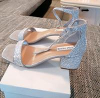Damen elegant sliber Sandalette neu Größe 41 Baden-Württemberg - Igersheim Vorschau