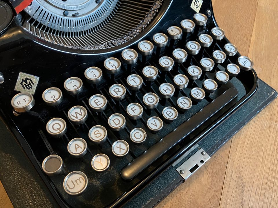 Schreibmaschine Mercedes Prima aus den 1930er Jahren, TOP! in Saarbrücken
