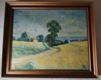Gemälde/Expressive, farbenfrohe Landschaftsmalerei/Sommer/Öl Dithmarschen - Lunden Vorschau