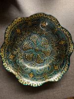 Obstschale mit orientalischem Muster in Jadegrün und Gold (20cm) München - Sendling Vorschau