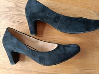 Gabor Velours Pumps, Größe 40, schwarz Niedersachsen - Löningen Vorschau