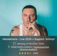 1x Macklemore + Schmyt Front of Stage Mönchengladbach 01.06.24 Bayern - Muhr am See Vorschau