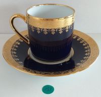 *neu* Espresso-Set Tasse *Emmanuel Thomas, Limoges/France 24 KT G Kr. München - Unterhaching Vorschau