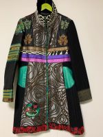 Desigual Mantel bunt schwarz Gr. 36 / 38 wie neu! Thüringen - Jena Vorschau